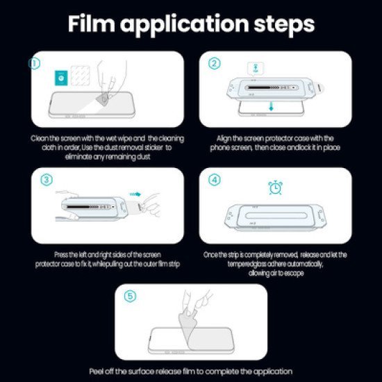 Nillkin Tempered Glass Guardian 2.5D Για Apple Iphone 16 Pro