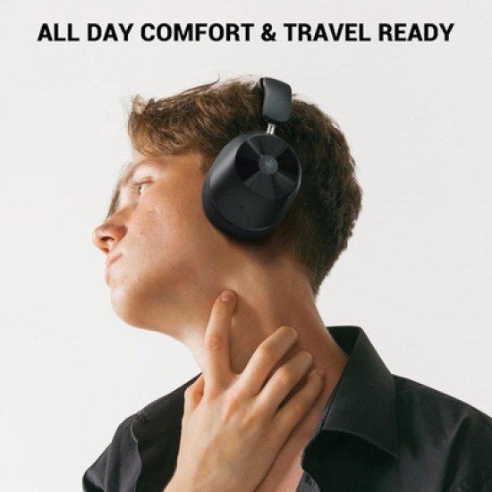 Oneodio Headphones Focus A5, Ενσύρματα & Ασύρματα, Hybrid Anc, 40Mm, 600Mah, Μαύρο Oneodio Headphones Focus A5, Ενσύρματα & Ασύρματα, Hybrid Anc, 40Mm, 600Mah, Μαύρο
