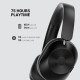 Oneodio Headphones Focus A5, Ενσύρματα & Ασύρματα, Hybrid Anc, 40Mm, 600Mah, Μαύρο Oneodio Headphones Focus A5, Ενσύρματα & Ασύρματα, Hybrid Anc, 40Mm, 600Mah, Μαύρο
