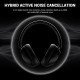 Oneodio Headphones Focus A5, Ενσύρματα & Ασύρματα, Hybrid Anc, 40Mm, 600Mah, Μαύρο Oneodio Headphones Focus A5, Ενσύρματα & Ασύρματα, Hybrid Anc, 40Mm, 600Mah, Μαύρο
