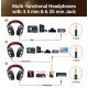 Oneodio Headset Studio Pro 10, 6.35Mm & 3.5Mm Σύνδεση, Hi-Res, 50Mm, Μαύρο/Κόκκινο Oneodio Headset Studio Pro 10, 6.35Mm & 3.5Mm Σύνδεση, Hi-Res, 50Mm, Μαύρο/Κόκκινο