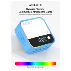 Relife Σταθμός Φόρτισης Q2, 4X Usb-C & 4X Usb, 120W, Gan, Μπλε Relife Σταθμός Φόρτισης Q2, 4X Usb-C & 4X Usb, 120W, Gan, Μπλε