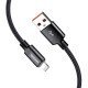 Kakusiga Καλώδιο Lightning Σε Usb Ksc-970, 3A, 480Mbps, 1M, Μαύρο Kakusiga Καλώδιο Lightning Σε Usb Ksc-970, 3A, 480Mbps, 1M, Μαύρο