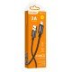 Kakusiga Καλώδιο Lightning Σε Usb Ksc-970, 3A, 480Mbps, 1M, Μαύρο Kakusiga Καλώδιο Lightning Σε Usb Ksc-970, 3A, 480Mbps, 1M, Μαύρο
