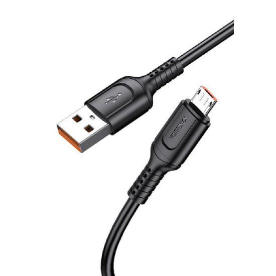 Kakusiga Καλώδιο Micro Usb Σε Usb Ksc-805, 2.4A, 480Mbps, 1M, Μαύρο Kakusiga Καλώδιο Micro Usb Σε Usb Ksc-805, 2.4A, 480Mbps, 1M, Μαύρο