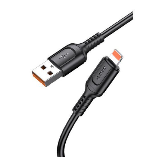 Kakusiga Καλώδιο Lightning Σε Usb Ksc-805, 2.4A, 480Mbps, 1M, Μαύρο Kakusiga Καλώδιο Lightning Σε Usb Ksc-805, 2.4A, 480Mbps, 1M, Μαύρο