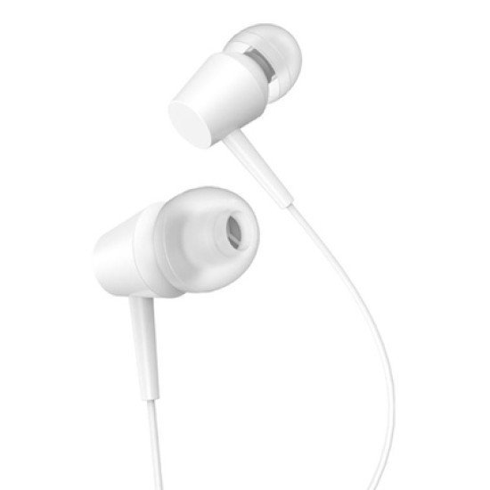 Kakusiga Earphones Με Μικρόφωνο Ksc-1303, 3.5Mm Σύνδεση, 10Mm, 1.1M, Λευκά Kakusiga Earphones Με Μικρόφωνο Ksc-1303, 3.5Mm Σύνδεση, 10Mm, 1.1M, Λευκά