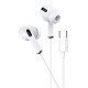 Kakusiga Earphones Με Μικρόφωνο Ksc-727, Usb-C Σύνδεση, 14.2Mm, 1.2M, Λευκά Kakusiga Earphones Με Μικρόφωνο Ksc-727, Usb-C Σύνδεση, 14.2Mm, 1.2M, Λευκά