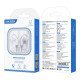 Kakusiga Earphones Με Μικρόφωνο Ksc-727, Usb-C Σύνδεση, 14.2Mm, 1.2M, Λευκά Kakusiga Earphones Με Μικρόφωνο Ksc-727, Usb-C Σύνδεση, 14.2Mm, 1.2M, Λευκά