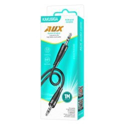 Kakusiga Καλώδιο Ήχου 3.5Mm Ksc-893, Aux, 1M, Μαύρο