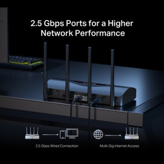 Mercusys Router Mr27Be, Wifi 7, 3.6Gbps Be3600, Easymesh, Ver 1.20 Mercusys Router Mr27Be, Wifi 7, 3.6Gbps Be3600, Easymesh, Ver 1.20