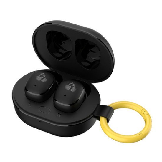 Powertech Earphones Με Θήκη Φόρτισης Pt-1392, True Wireless, 6Mm, 25/230Mah, Μαύρα Powertech Earphones Με Θήκη Φόρτισης Pt-1392, True Wireless, 6Mm, 25/230Mah, Μαύρα