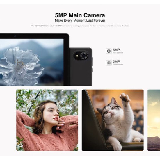 Doogee Tablet U9, 10.1", 3/64Gb, Android 13, 5060Mah, Γκρι Doogee Tablet U9, 10.1", 3/64Gb, Android 13, 5060Mah, Γκρι