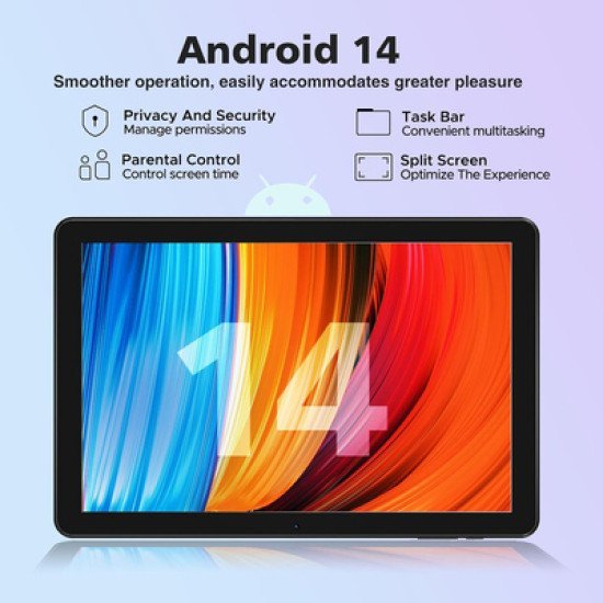 Doogee Tablet T10W Με Πληκτρολόγιο/Στύλο Αφής/Θήκη, 10.1", 4/128Gb, 4G, Android 14, 8000Mah, Μπλε