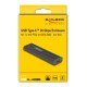 Delock Θήκη Για M.2 Nvme Pcie/Sata Ssd 42031, 20Gbps, Tool Free, Μαύρη Delock Θήκη Για M.2 Nvme Pcie/Sata Ssd 42031, 20Gbps, Tool Free, Μαύρη