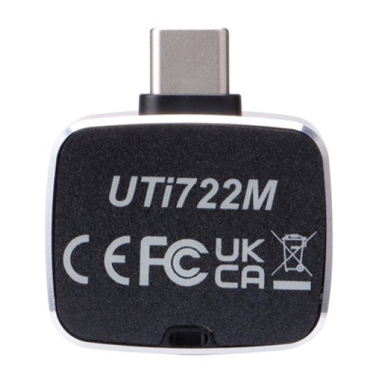 Uni-T Συσκευή Θερμικής Απεικόνισης Uti722M Για Smartphone, Usb-C, 20 °C Έως 450 °C Uni-T Συσκευή Θερμικής Απεικόνισης Uti722M Για Smartphone, Usb-C, 20 °C Έως 450 °C