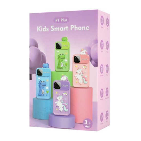 Wowkids Παιδικό Smartphone Με Κάμερα P1 Plus, 2.8" Οθόνη Αφής, Μπλε Wowkids Παιδικό Smartphone Με Κάμερα P1 Plus, 2.8" Οθόνη Αφής, Μπλε