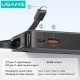 Usams Power Bank Cd225 Με Καλώδιο Lightning, 2X Θύρες Εξόδου, 10000Mah, 20W, Λευκό Usams Power Bank Cd225 Με Καλώδιο Lightning, 2X Θύρες Εξόδου, 10000Mah, 20W, Λευκό