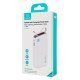 Usams Power Bank Cd225 Με Καλώδιο Lightning, 2X Θύρες Εξόδου, 10000Mah, 20W, Λευκό Usams Power Bank Cd225 Με Καλώδιο Lightning, 2X Θύρες Εξόδου, 10000Mah, 20W, Λευκό