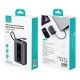 Usams Power Bank Cd243 Με Καλώδιο Usb-C, 2X Θύρες Εξόδου, 20000Mah, 65W, Γκρι Usams Power Bank Cd243 Με Καλώδιο Usb-C, 2X Θύρες Εξόδου, 20000Mah, 65W, Γκρι