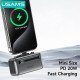 Usams Power Bank Cd233, Usb-C/Lightning Έξοδος, 4500Mah, 20W, Γκρι Usams Power Bank Cd233, Usb-C/Lightning Έξοδος, 4500Mah, 20W, Γκρι