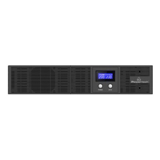 Powertech Ups Line Interactive Pt-1409 Για Rack 2U, Με Οθόνη, 3000Va/2100W, 8X Dc Output Powertech Ups Line Interactive Pt-1409 Για Rack 2U, Με Οθόνη, 3000Va/2100W, 8X Dc Output
