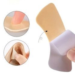 Αφρώδες Μαξιλαράκια Φτέρνας Για Τακούνια Ag889A, 1 Ζεύγος, Μαύρο