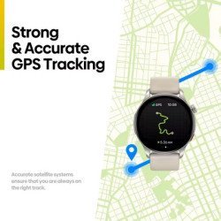 Zeblaze Smartwatch Btalk 3 Gps, Heart Rate, 1.43" Amoled, Gps, 3 Atm, Γκρι
