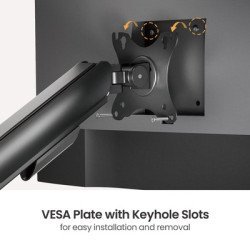 Powertech Βάση Γραφείου Οθόνης Pt-1424, 17-32", Έως 9Kg Powertech Βάση Γραφείου Οθόνης Pt-1424, 17-32", Έως 9Kg