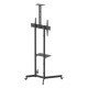 Brateck Βάση Τηλεόρασης Δαπέδου T1042T, 37-70", Έως 45Kg, Με Ράφια & Ροδάκια Brateck Βάση Τηλεόρασης Δαπέδου T1042T, 37-70", Έως 45Kg, Με Ράφια & Ροδάκια