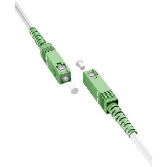 Goobay Καλώδιο Οπτικής Ίνας Sc-Apc 59599, Singlemode Os2, 15M, Λευκό Goobay Καλώδιο Οπτικής Ίνας Sc-Apc 59599, Singlemode Os2, 15M, Λευκό