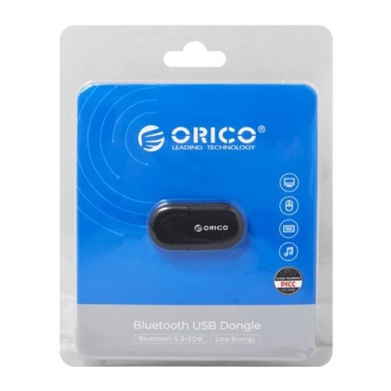 Orico Usb Αντάπτορας Bluetooth 5.3 Bta-53, Μαύρος Orico Usb Αντάπτορας Bluetooth 5.3 Bta-53, Μαύρος