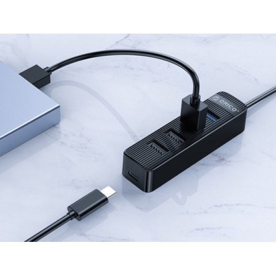 Orico Usb Hub Twu32-4A, 4X Θυρών, Usb 3.0, 5Gbps, Usb Σύνδεση, Μαύρο Orico Usb Hub Twu32-4A, 4X Θυρών, Usb 3.0, 5Gbps, Usb Σύνδεση, Μαύρο