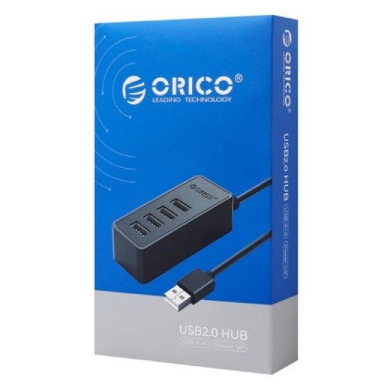 Orico Usb Hub W5P-U2, 4X Θυρών, Usb 2.0, 480Mbps, Usb Σύνδεση, 1M Καλώδιο, Μαύρο Orico Usb Hub W5P-U2, 4X Θυρών, Usb 2.0, 480Mbps, Usb Σύνδεση, 1M Καλώδιο, Μαύρο