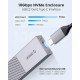 Orico Θήκη Για M.2 Nvme Ssd M206C3-G2, 10Gbps, Γκρι Orico Θήκη Για M.2 Nvme Ssd M206C3-G2, 10Gbps, Γκρι