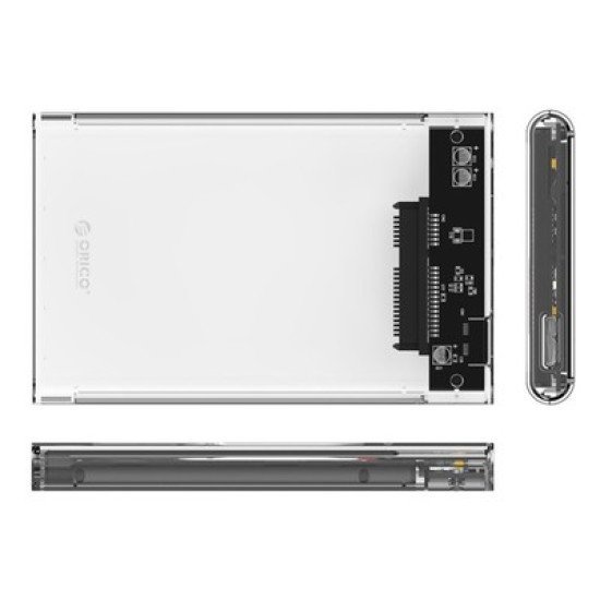 Orico Θήκη Για 2.5" Sata Hdd/Ssd 2139U3, 5Gbps, Διάφανη Orico Θήκη Για 2.5" Sata Hdd/Ssd 2139U3, 5Gbps, Διάφανη