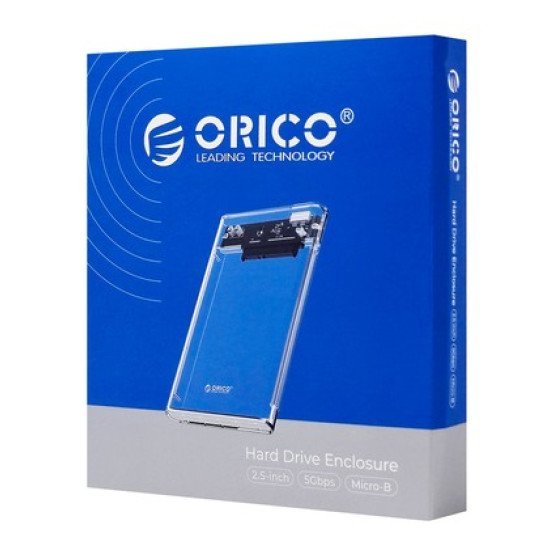 Orico Θήκη Για 2.5" Sata Hdd/Ssd 2139U3, 5Gbps, Διάφανη Orico Θήκη Για 2.5" Sata Hdd/Ssd 2139U3, 5Gbps, Διάφανη
