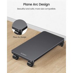 Orico Βάση Pc Cpb6 Με Ροδάκια, Universal, 41X21.3Cm, Μεταλλική, Μαύρη