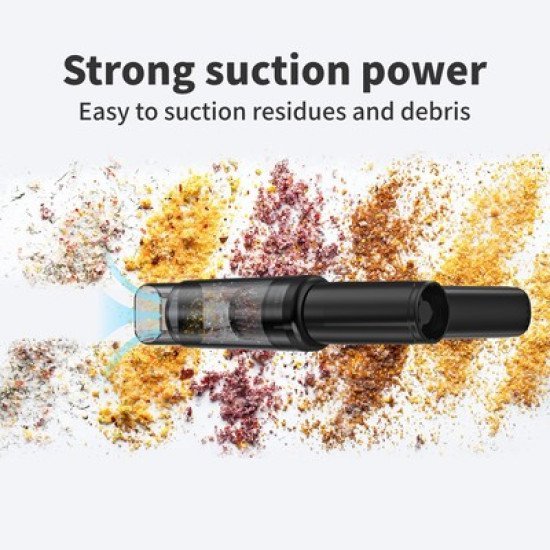 Kinzir 2 Σε 1 Σκουπάκι Χειρός & Air Duster Ad51, 180W, 4000Mah, Μαύρο Kinzir 2 Σε 1 Σκουπάκι Χειρός & Air Duster Ad51, 180W, 4000Mah, Μαύρο