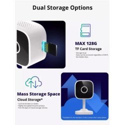Sonoff Smart Κάμερα Cam-S2, 2Mp, Wifi, Sd