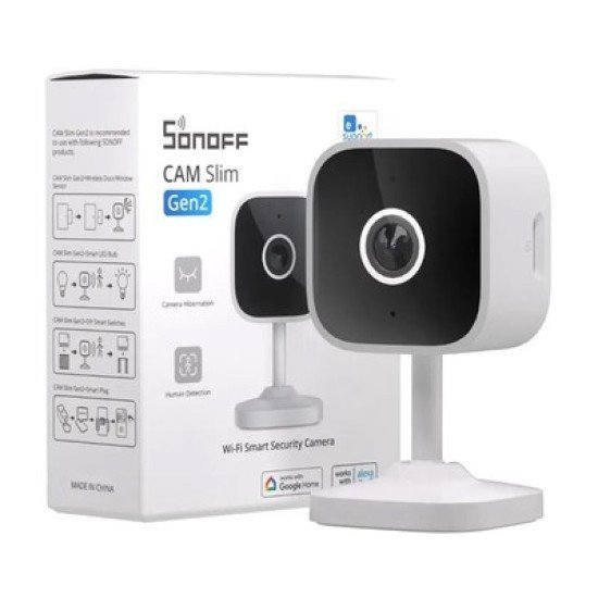 Sonoff Smart Κάμερα Cam-S2, 2Mp, Wifi, Sd Sonoff Smart Κάμερα Cam-S2, 2Mp, Wifi, Sd