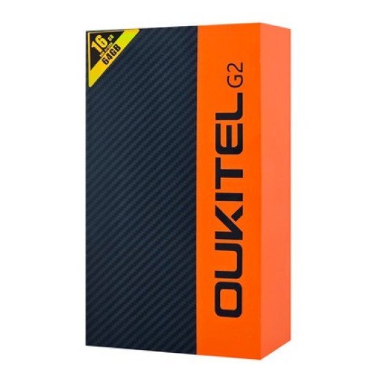 Oukitel Smartphone G2, 6", 4/64Gb, 6300Mah, Ip68/Ip69K, Πορτοκαλί Oukitel Smartphone G2, 6", 4/64Gb, 6300Mah, Ip68/Ip69K, Πορτοκαλί