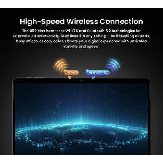 Chuwi Tablet Hi10 Max Με Πληκτρολόγιο/Στυλό Αφής/Θήκη, 12.9", 12/512Gb, Windows 11 Pro, 4800Mah, Γκρι