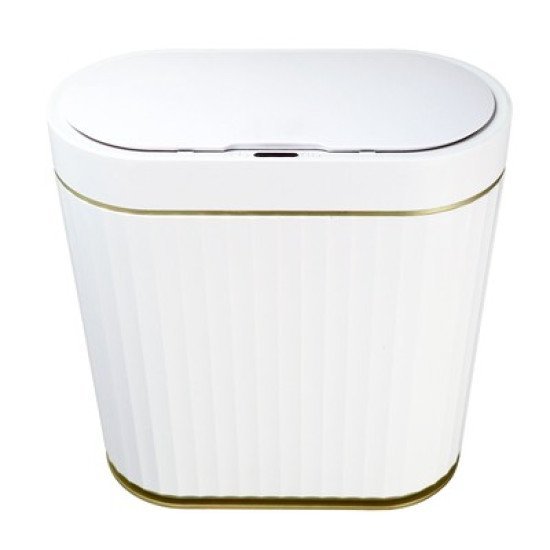Home Use Κάδος Απορριμμάτων Huh-0227 Με Φωτοκύτταρο, 9Lt, Λευκός Home Use Κάδος Απορριμμάτων Huh-0227 Με Φωτοκύτταρο, 9Lt, Λευκός