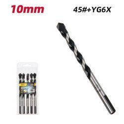 Deli Σετ Τρυπάνια Dh-Bwz010-E1 Για Τοίχο/Μέταλλο/Ξύλο, 45# Yg6X, 10X120Mm, Τρίπλευρο, 5Τμχ Deli Σετ Τρυπάνια Dh-Bwz010-E1 Για Τοίχο/Μέταλλο/Ξύλο, 45# Yg6X, 10X120Mm, Τρίπλευρο, 5Τμχ