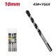 Deli Σετ Τρυπάνια Dh-Bwz010-E1 Για Τοίχο/Μέταλλο/Ξύλο, 45# Yg6X, 10X120Mm, Τρίπλευρο, 5Τμχ