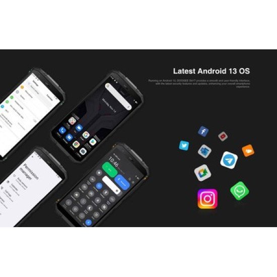 Doogee Smartphone S41T, 5.5", 4/64Gb, 6300Mah, Ip68/Ip69K, Πορτοκαλί Doogee Smartphone S41T, 5.5", 4/64Gb, 6300Mah, Ip68/Ip69K, Πορτοκαλί