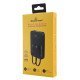 Powertech Power Bank Με Καλώδια Και Οθόνη Pt-1417 10000Mah, 22.5W, Μαύρο Powertech Power Bank Με Καλώδια Και Οθόνη Pt-1417 10000Mah, 22.5W, Μαύρο