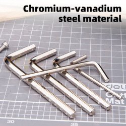 Deli Σετ Κλειδιά Allen Dl230008 Σε Σχήμα L, 1.5-6Mm, 8Τμχ Deli Σετ Κλειδιά Allen Dl230008 Σε Σχήμα L, 1.5-6Mm, 8Τμχ