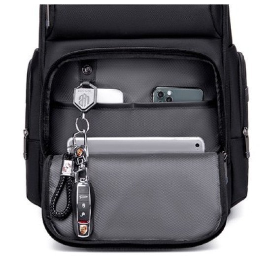 Arctic Hunter Τσάντα Πλάτης B00492-1 Με Θήκη Laptop 15.6", 22L, Μαύρη Arctic Hunter Τσάντα Πλάτης B00492-1 Με Θήκη Laptop 15.6", 22L, Μαύρη